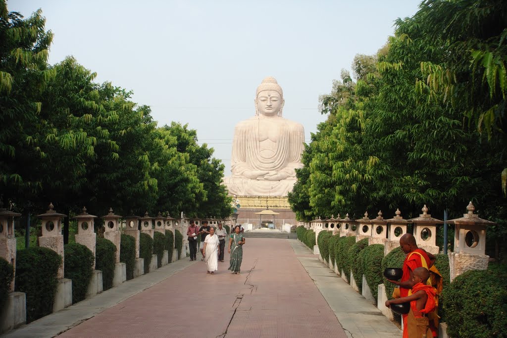 Bhagwan Buddha statue 80feet high by jk.bohra