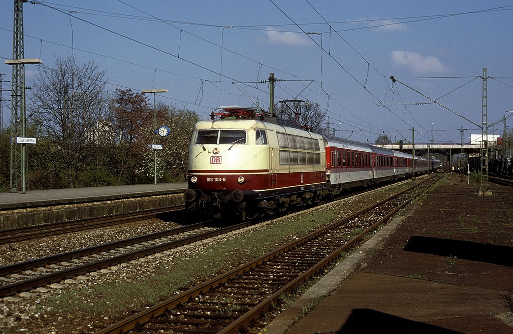 103 103 Stg - Obertürkheim 04.05.95 by w.+h.brutzer