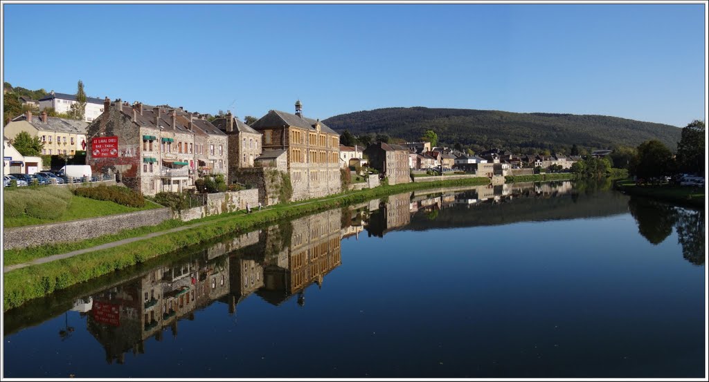 Monthermé - Reflet de bord de Meuse by Philippe BERTHOD