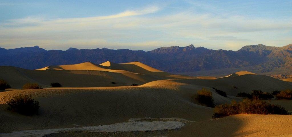 Stovepipe Sand Dunes Death Valley by Jean-Philippe Desjeu…