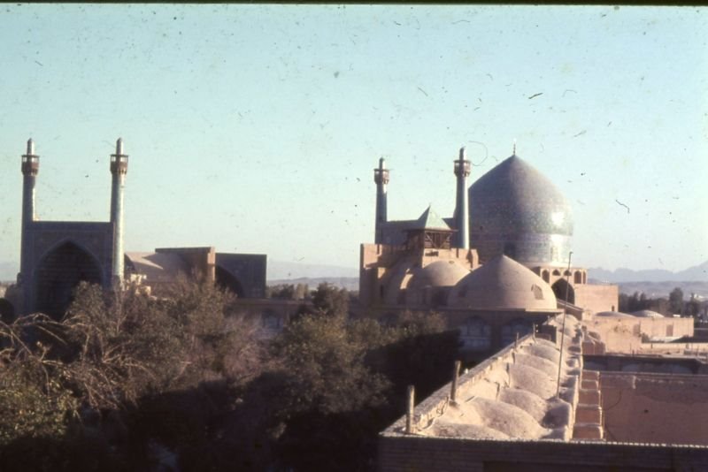 View from Ali Qapu, 1973 by Anders Hedelund