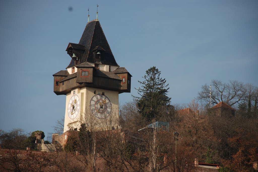 Uhrturm am Schlossberg by chris.wug