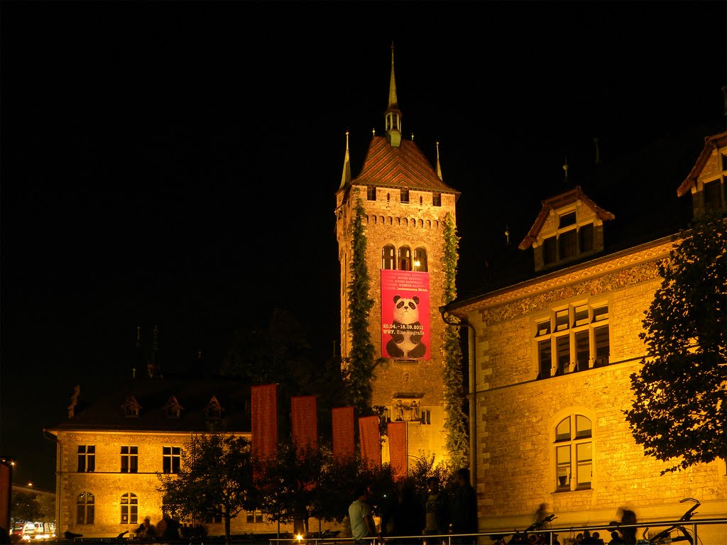 Landesmuseum bei Nacht by Häferl