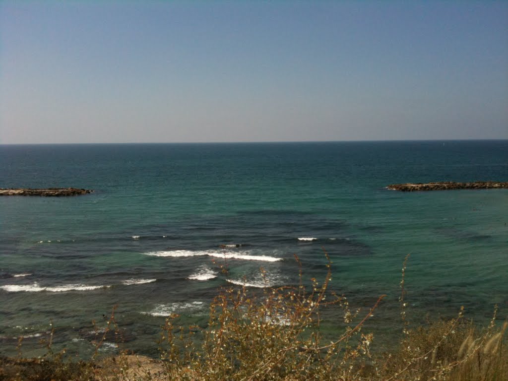 Beach at Tel Aviv by Eitan Regev