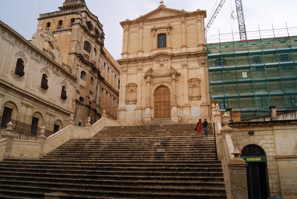 Chiesa a noto by Giuseppe Benetti