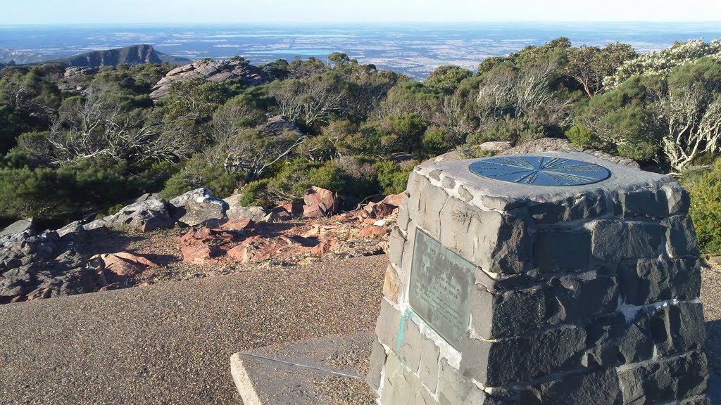 Mount William summit monument by Pong Siu