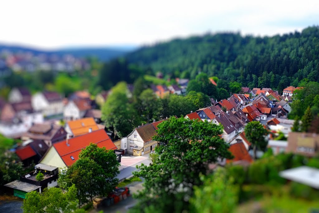 Altebau (Breite Strasse) im "Tilt Shift"-Look by Arne Kneistler