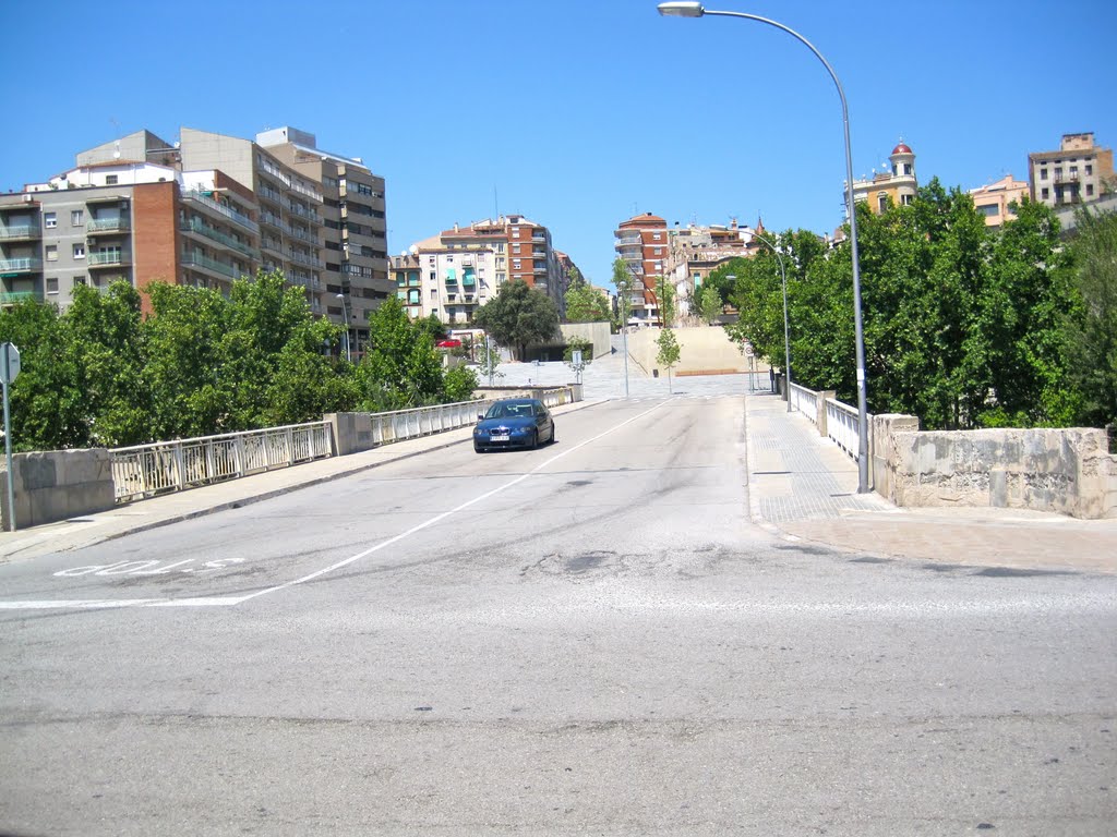 Ponte em Frente a Estação de Trens - Maranesa by Darcio Teixeira