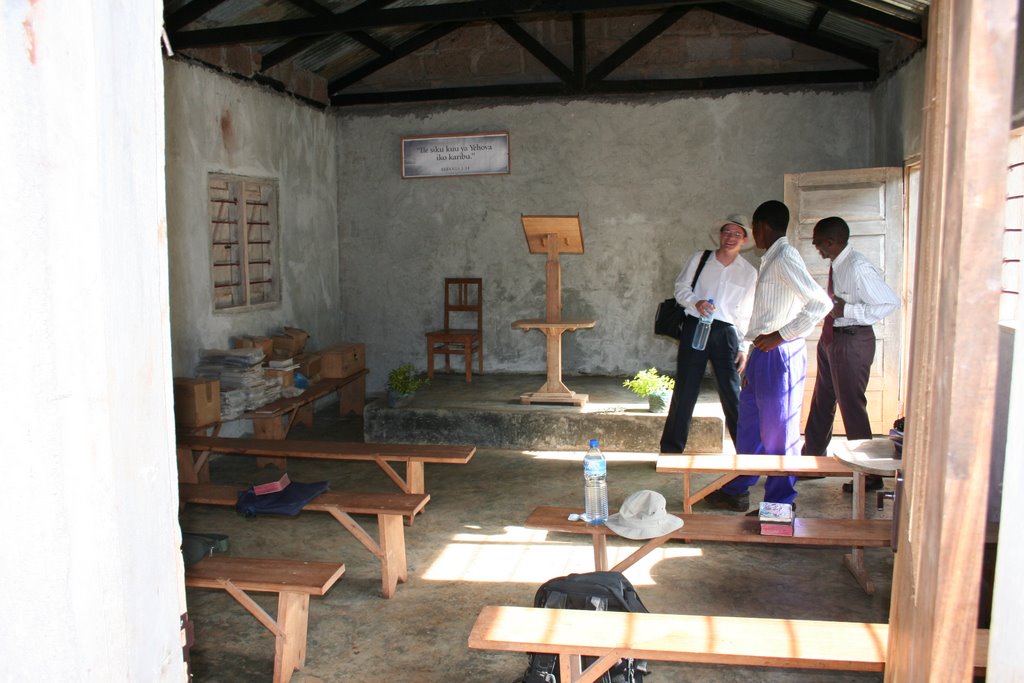 Inside the Kingdom Hall somewhere up Kilimanjaro by jonnyharry