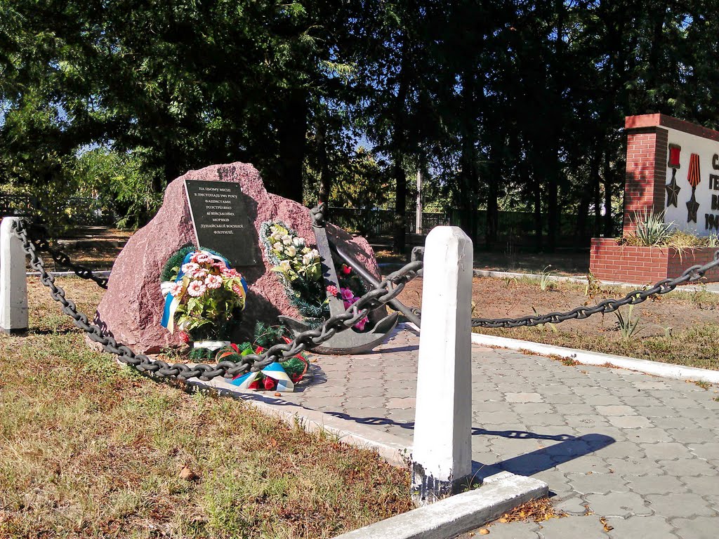 In memory of the sailors were shot by the fascists. 1941-1945 by Sławek K.