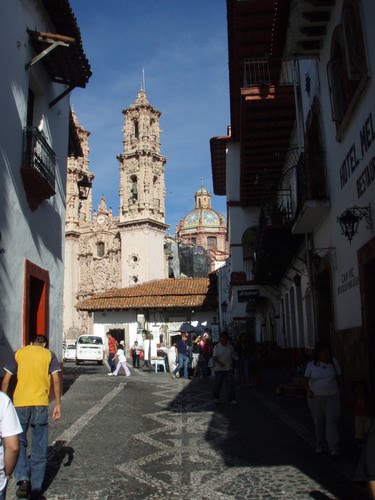 Taxco, Santa Prisca Kathedrale by Hans-Thomas Müller