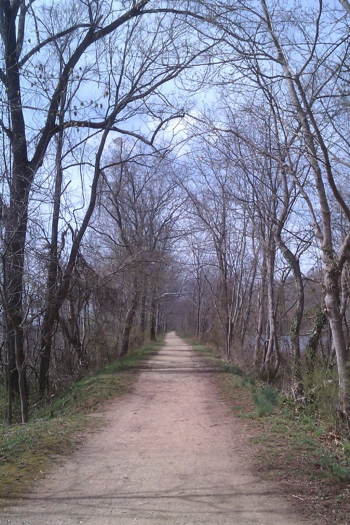 C&O Canal Towpath at Seneca, MD by RogerGray