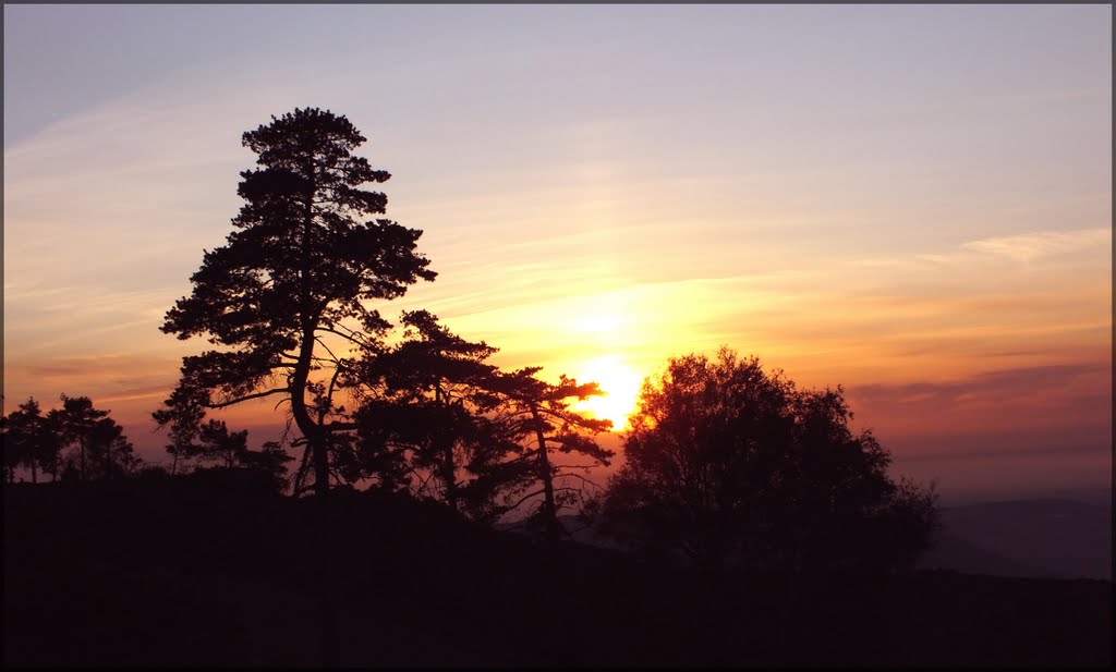 PÔR DO SOL VISTO DA SERRA by ManueldaCosta