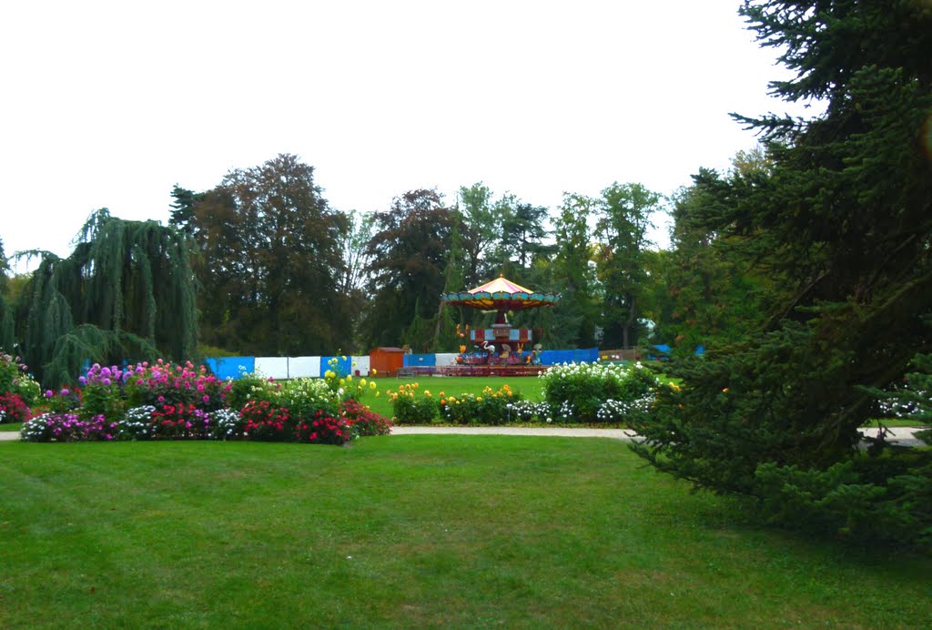 Petit manège du Jardin botanique de la Ville de Genève (CJB) by Magda GHALI