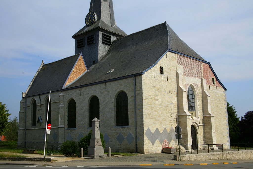 Kerk O.L.V. Hemelvaart, Vlezenbeek, Sint-Pieters-Leeuw, Vlaams-Brabant, België by Hans Sterkendries