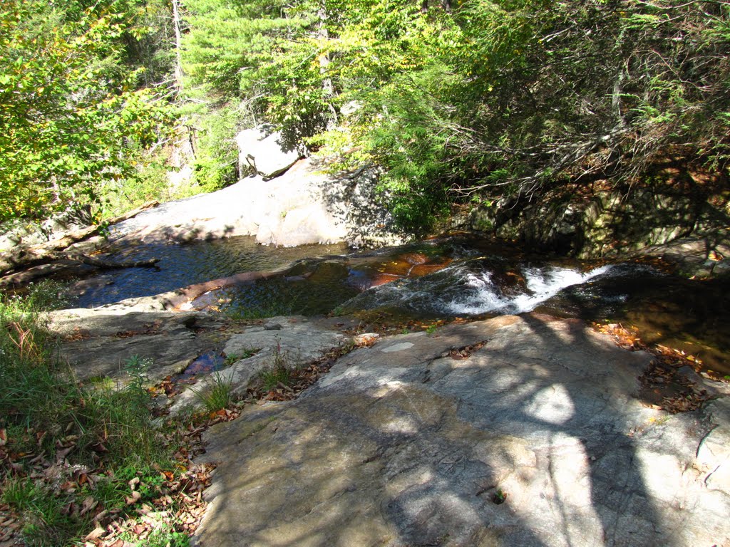 Staton Creek Falls from Top by Chris Sanfino