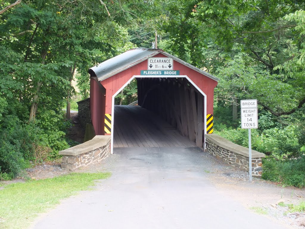 Fleisher's Covered Bridge by K Glensky