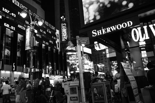 Times Square by Annick Desjardins