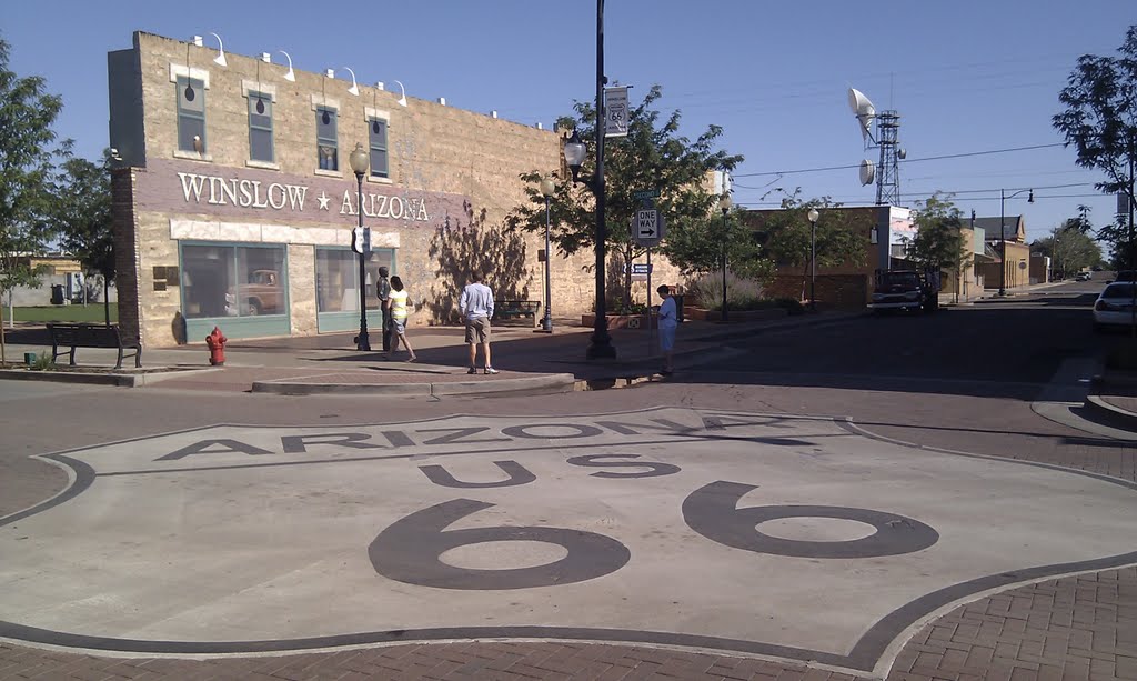 Route 66 and "Standin' on the Corner" by JPS1971