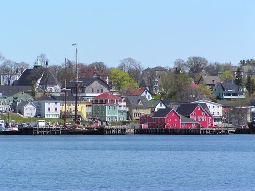 Lunenburg Water Front by Bashir El-Khalafawi