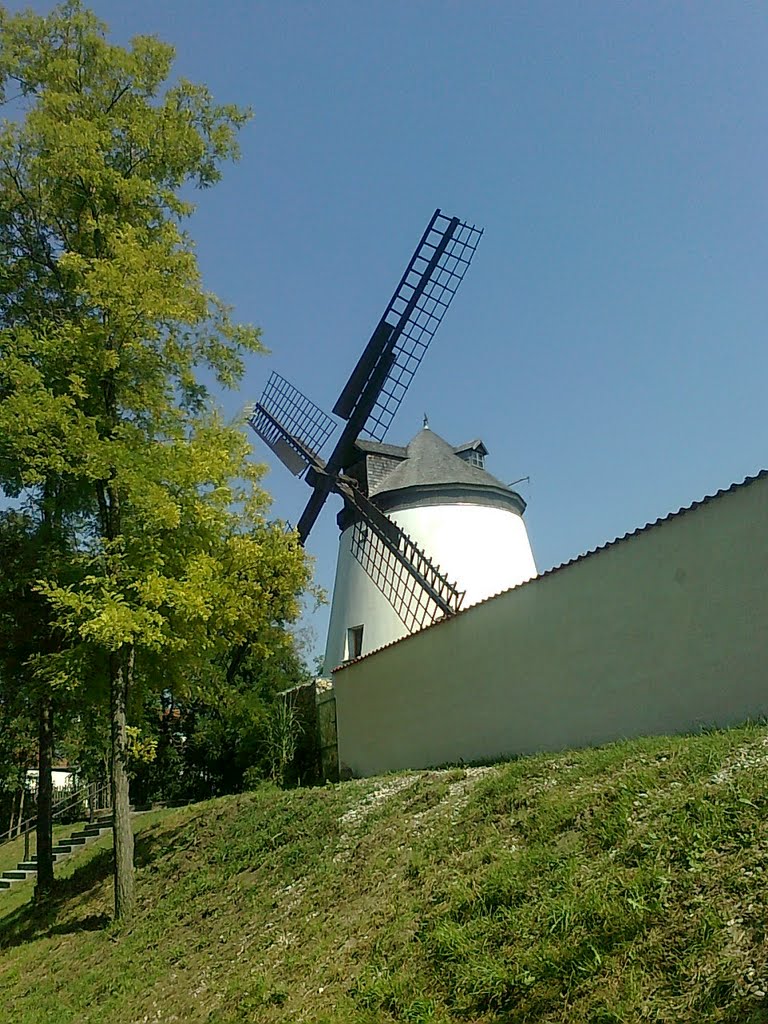 Potersdorf, szélmalom by János Horváth (renau…