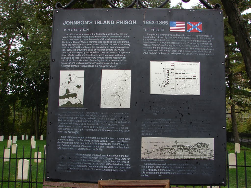 Johnson's Island Confederate Cemetery by GreatAmerican