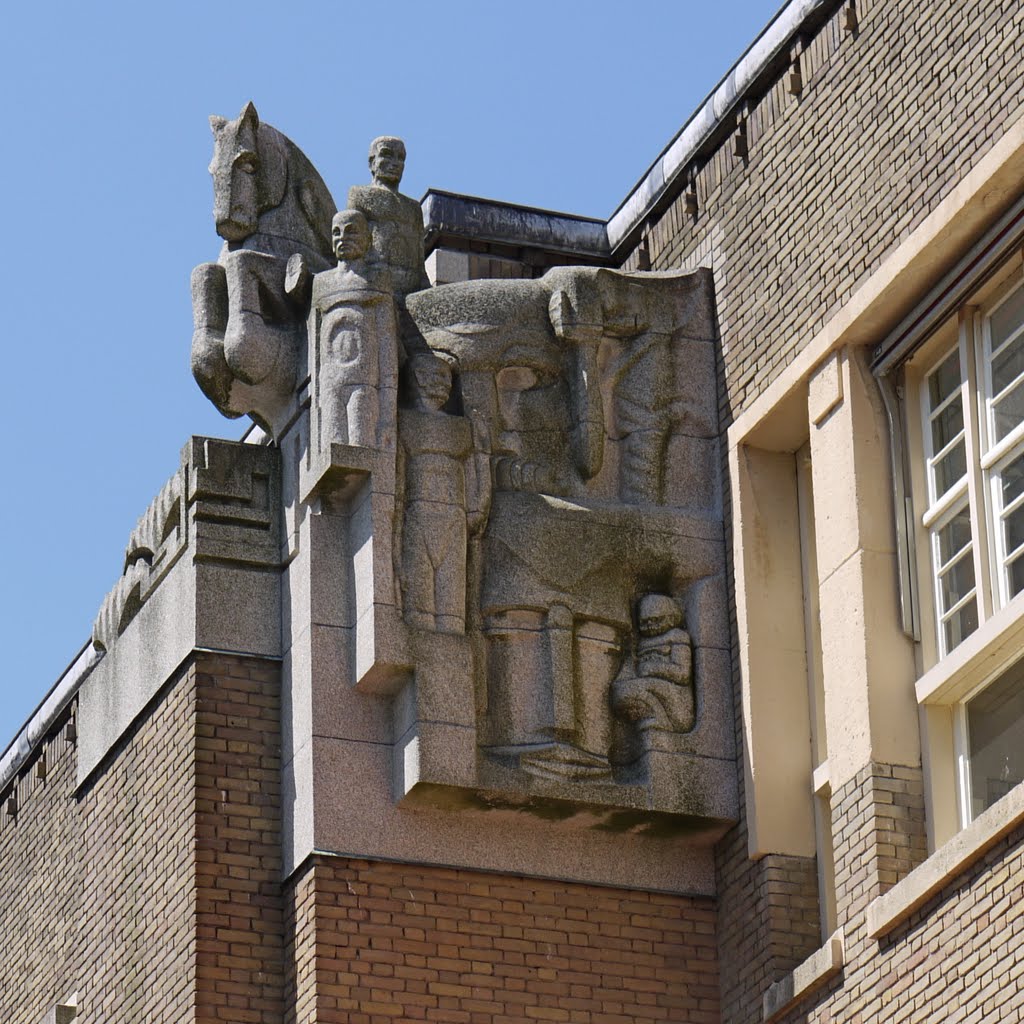 Amsterdamse School Amsterdam by Jan van Cadsand