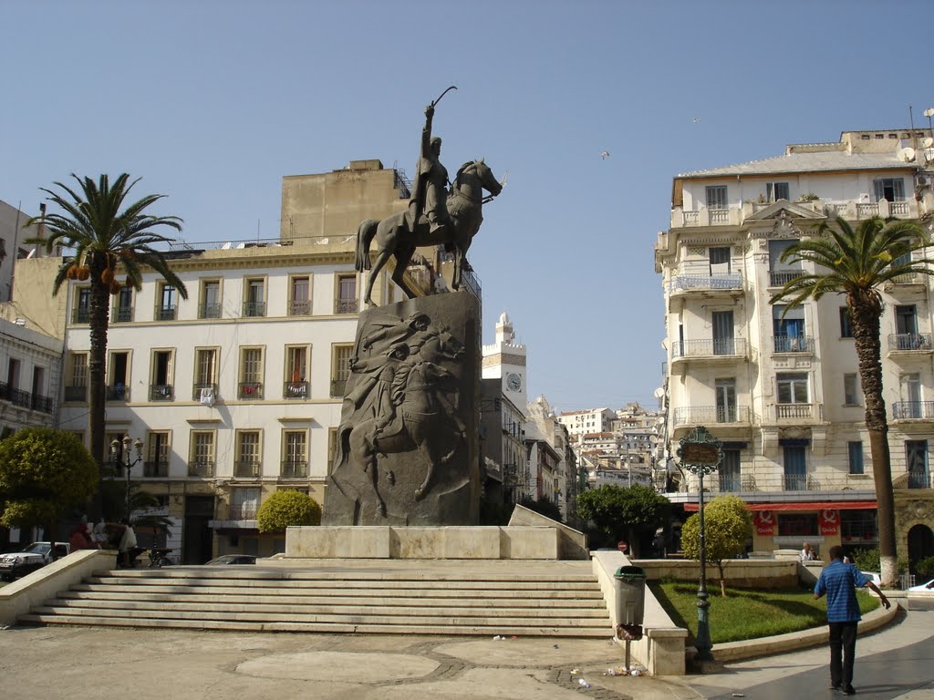 Alger, Place Emir Abdelkader by mt.bouacha