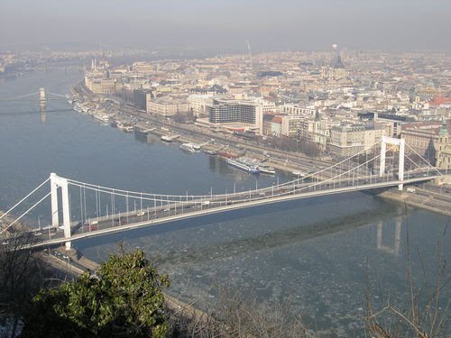 Elisabethbrücke (Erzsébet hid) by KanakariFotos