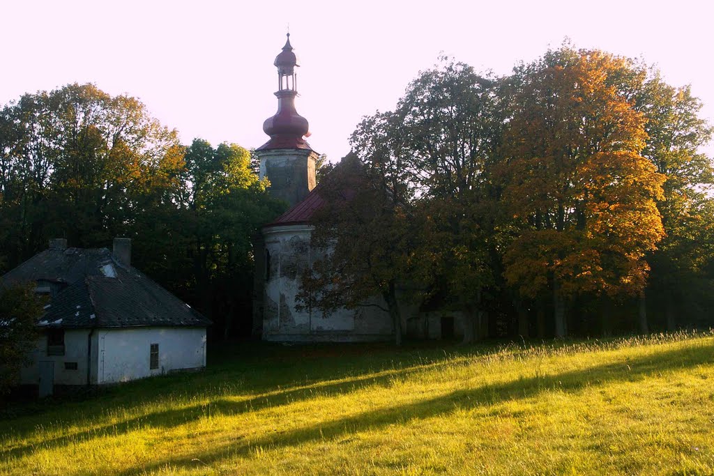 Anenský vrch, poutní barokní kostel Svaté Anny 2007-09-22 (JV) by Jiri Veverka