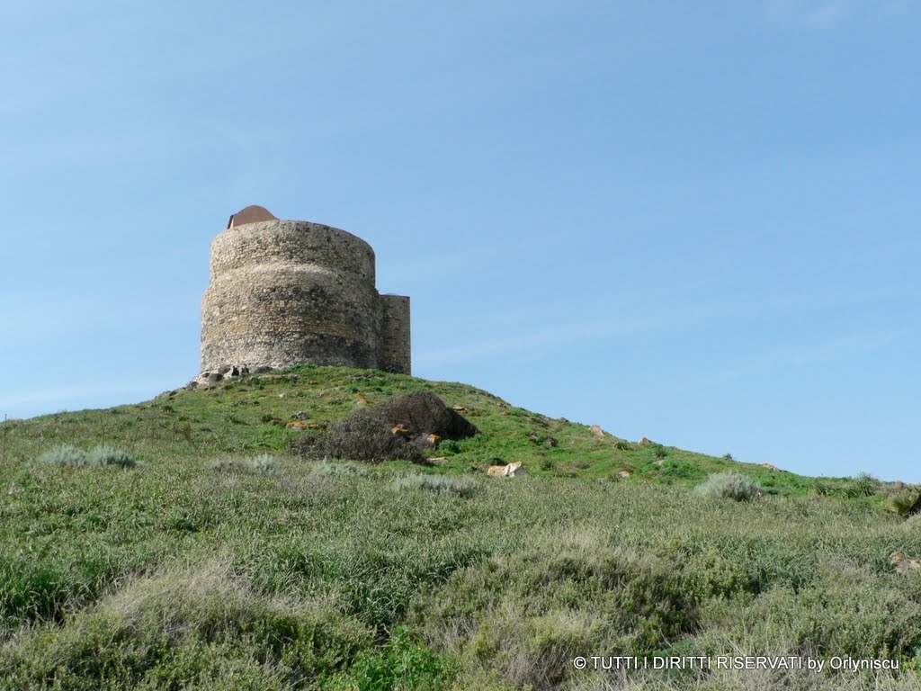 Penisola del Sinis: torre spagnola di San Giovanni by Orlando Caboni