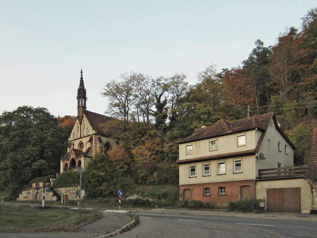 Kirche in Neckarhausen bei Horb by Josh von Staudach