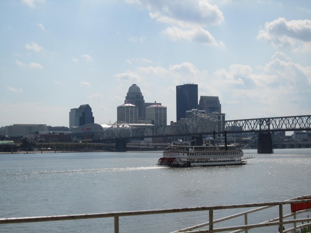 Belle of Louisville on 9/11 parade down the Ohio River by i said no, ok?