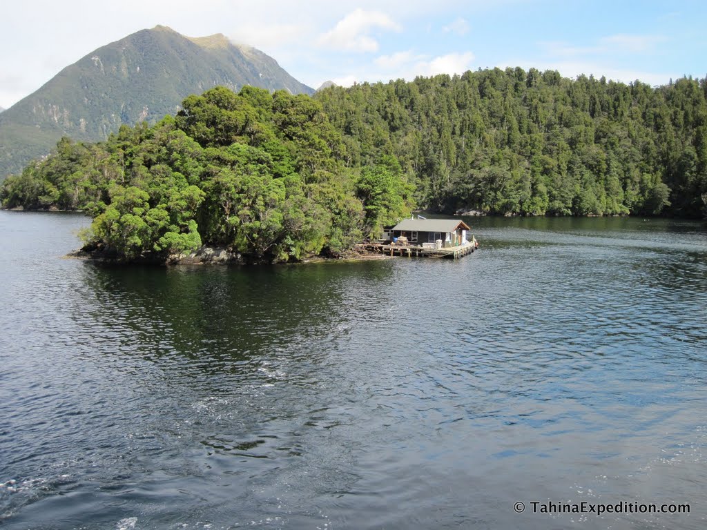 The fishing cabin wasn't built on land so is valid in the park by Frank Taylor