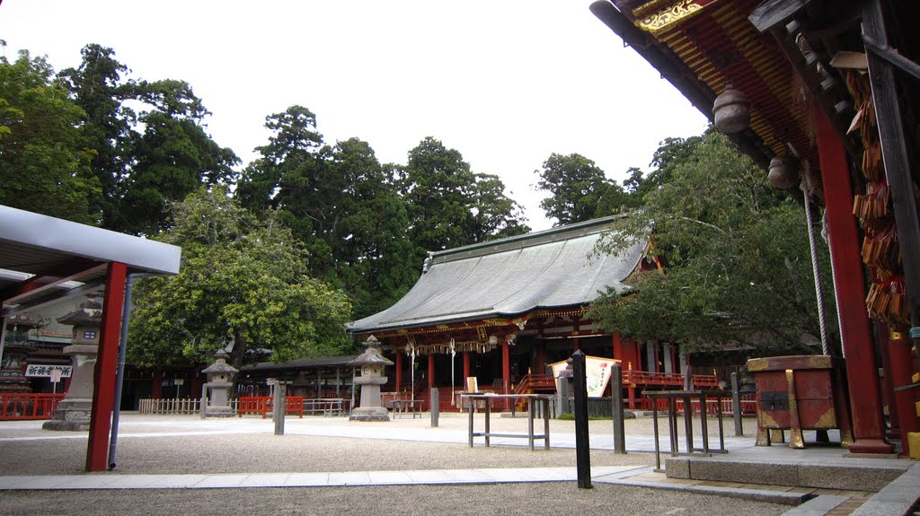 塩竈神社 (宮城県塩竈市) (かんなぎ原作 汐見神社モデル?) by akayar