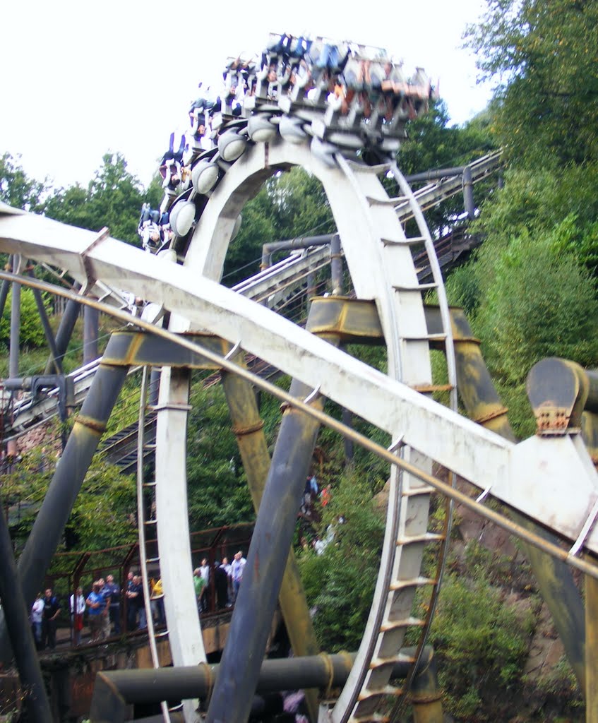 Nemesis, Alton Towers, UK by Kate Joy