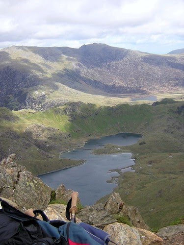 Llyn Llydaw from LLewedd by MartinValler