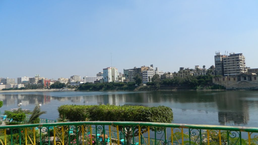 Mansoura panorama from Talkha by Mamdouh Shafik