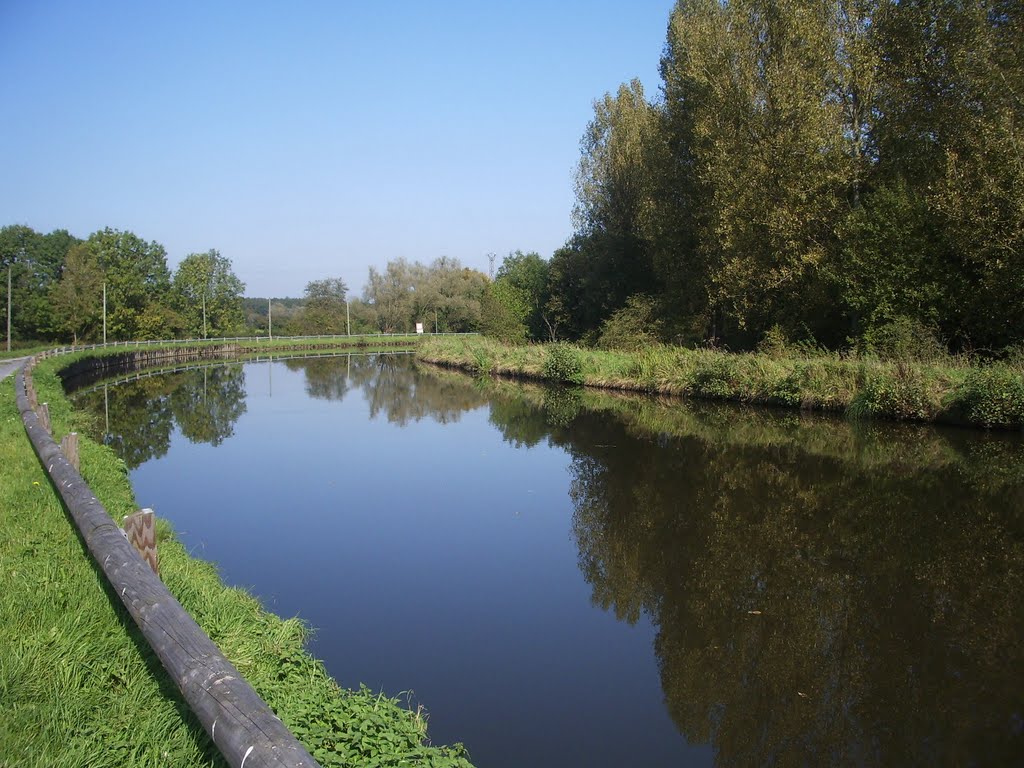 Chemin de halage, landrecies by stéphane Boulnois