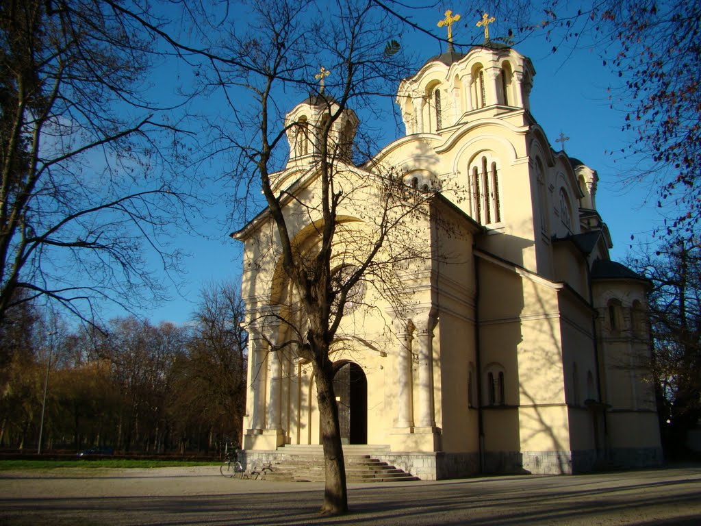 Cyril and Methodius Church, Ljubljana by Marta Novakova