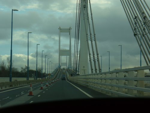 Severn Brige towards England by bighans7213