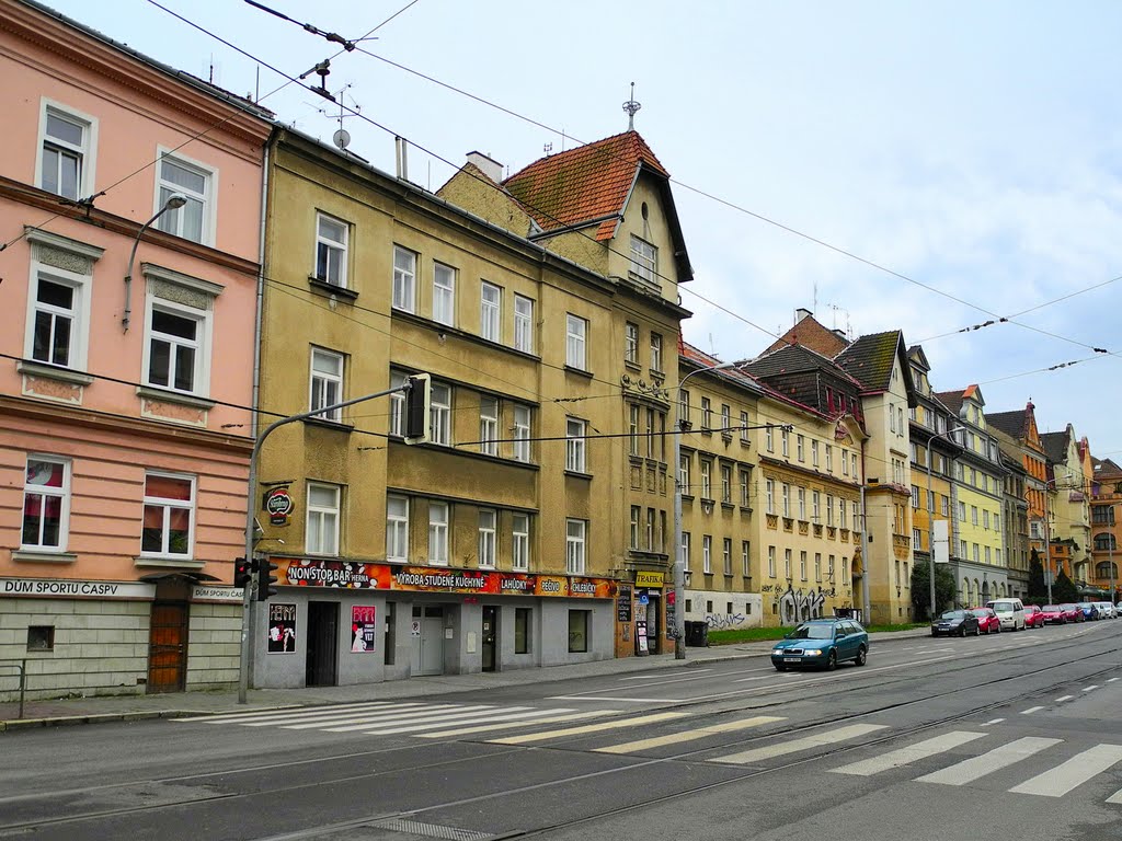 Ul. Merhautova, Černá Pole, Brno, Czech Republic by Mí Brno