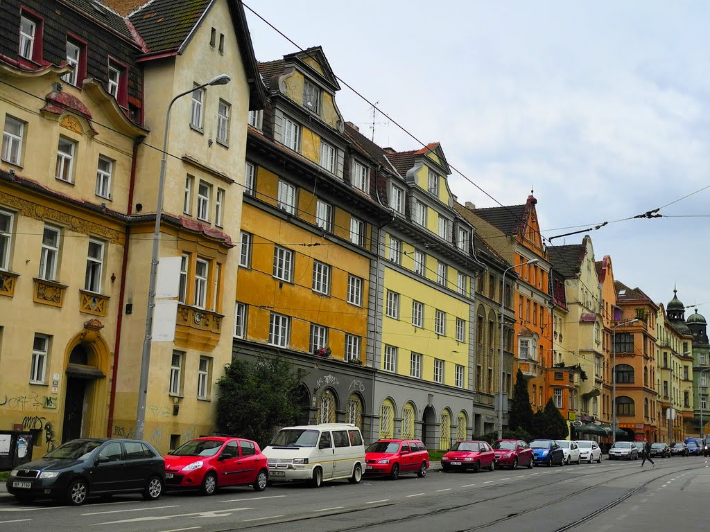 Ul. Merhautova, Černá Pole, Brno, Czech Republic by Mí Brno