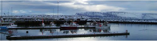 Höfnin (the harbour) í Bolungarvík by Ómar Smári Kristinsson