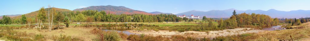 Fall At Mt Washington Grand Hotel, Bretton Woods, New Hampshrie by draws4430