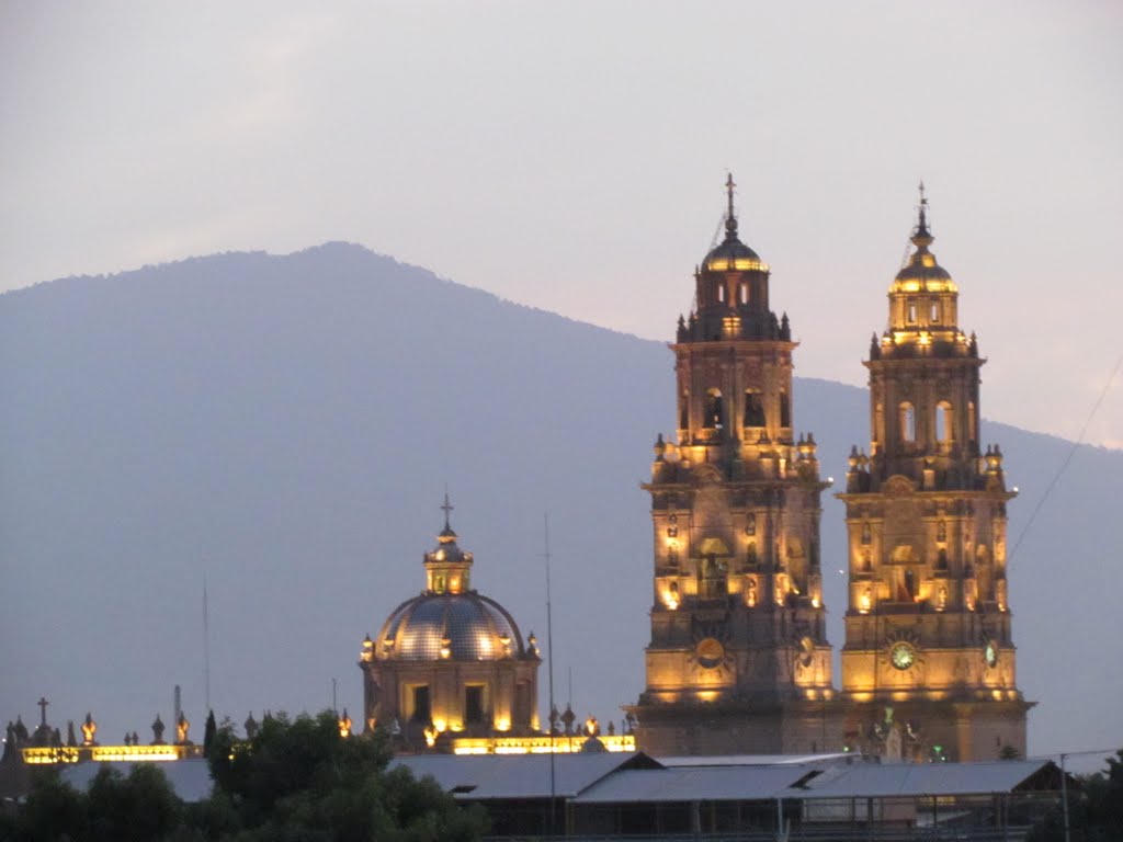 Catedral View from Posada San José / Morelia Mexico by sdyaz@yahoo.com