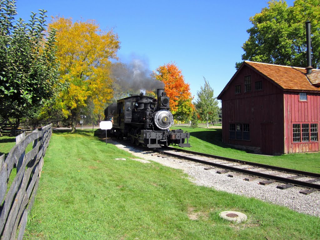 Greenfield Village, Torch Lake Engine '1873' by juan234x