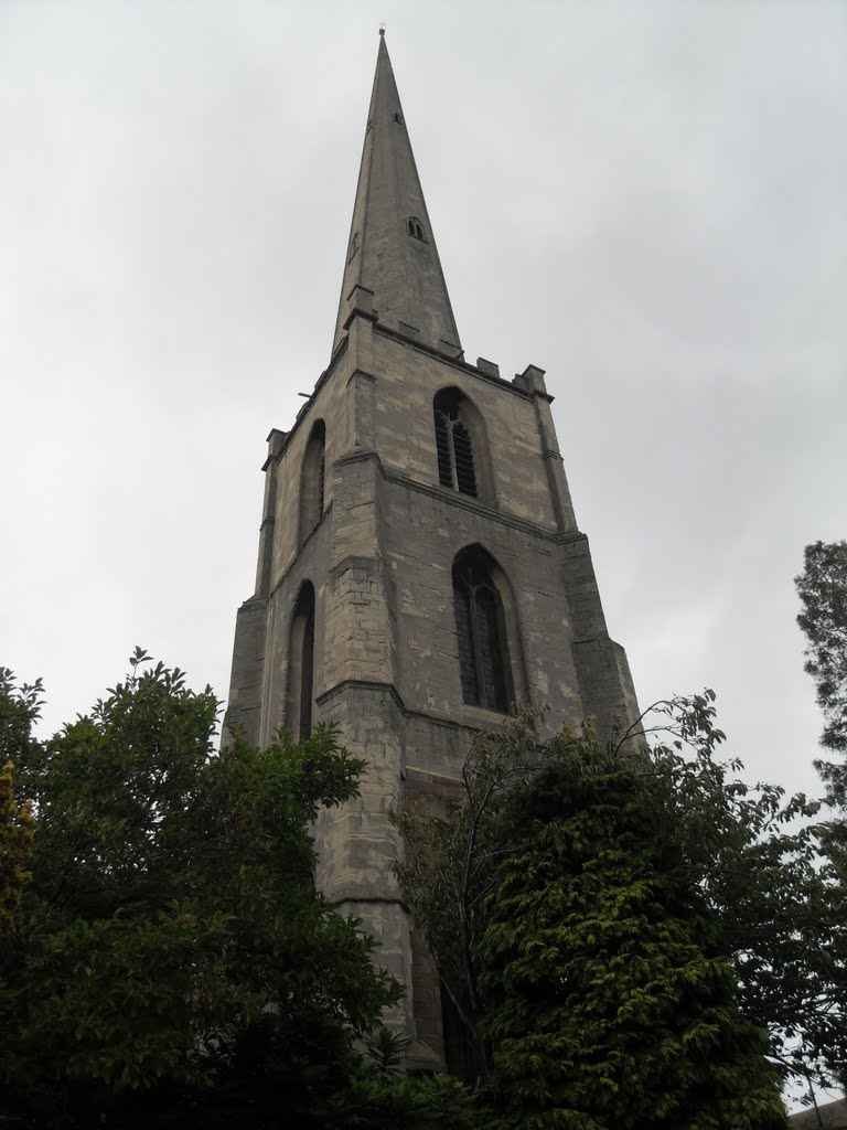 St. Andrew's Spire, Worcester by Damon Stead