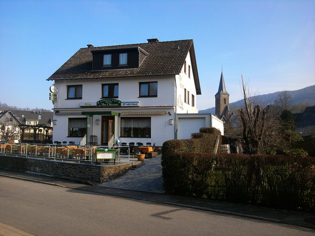 Hotel, café, restaurant Haus Am Obersee - Einruhr by jjohn Broeders