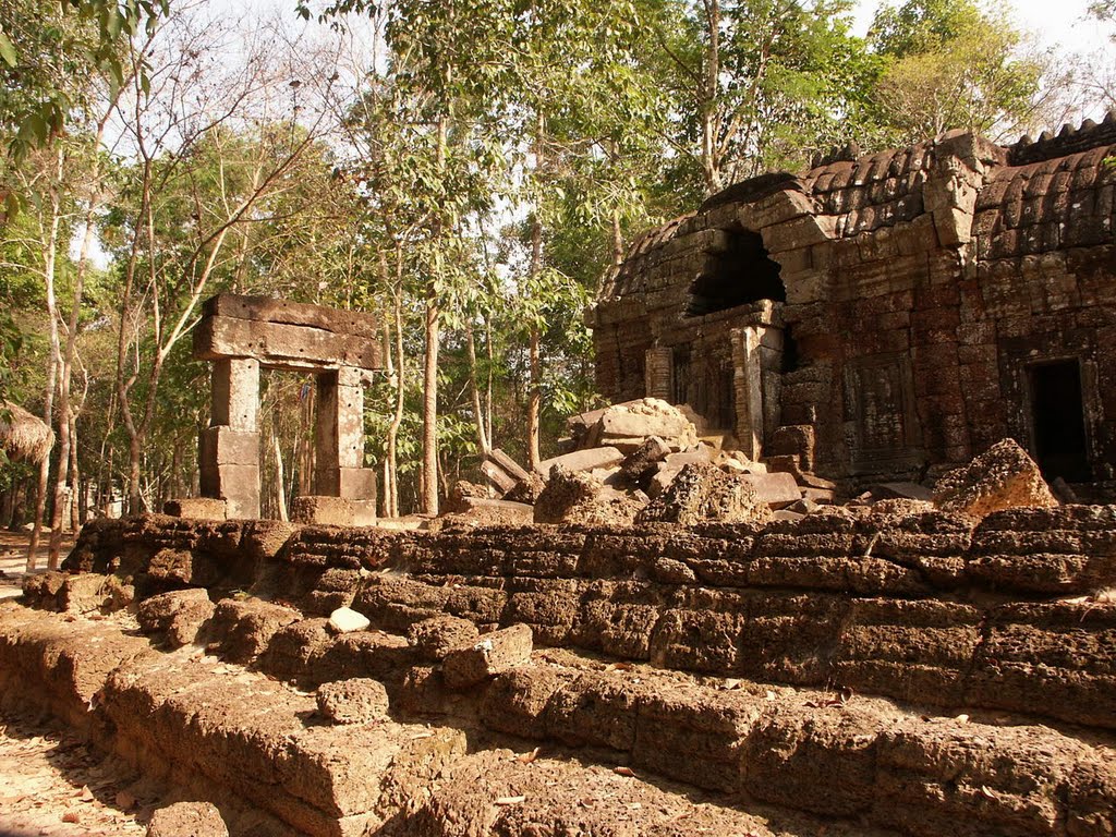 058-Prasat Ta Nei (03.03.2007) Mehr Fotos auf: www.khmer-search.de by Khmer Search